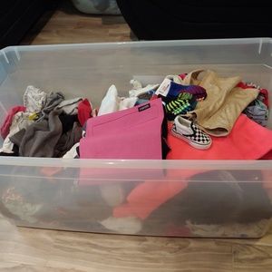 Clothes,baby food,carseat and stroller